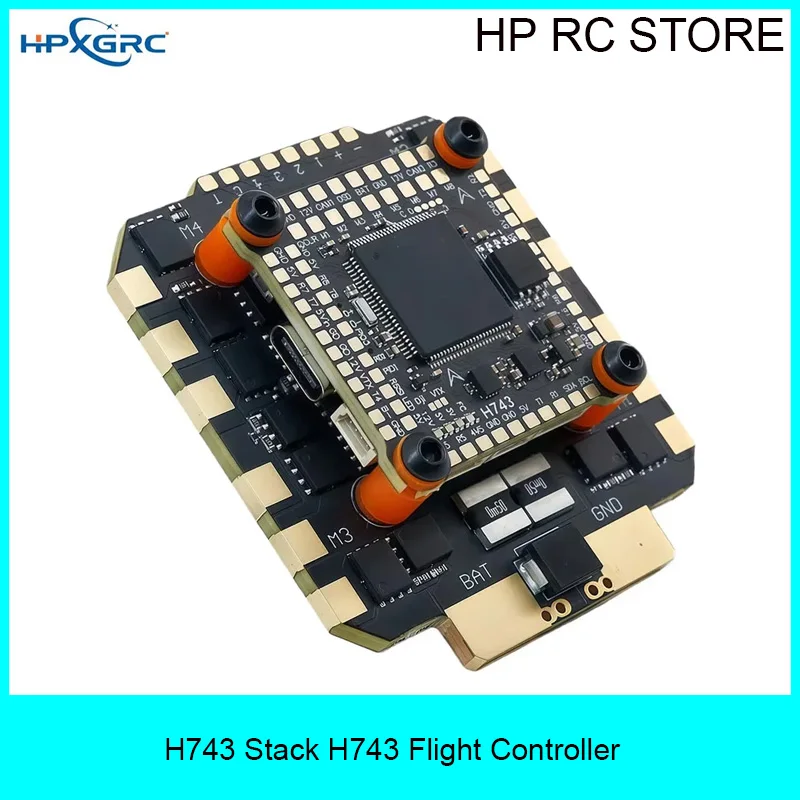 HPXGRC H743 FC ICM42688P 80A 100A 4in1 ESC 3-8S 30.5mm for FPV Racing Freestyle Droneone