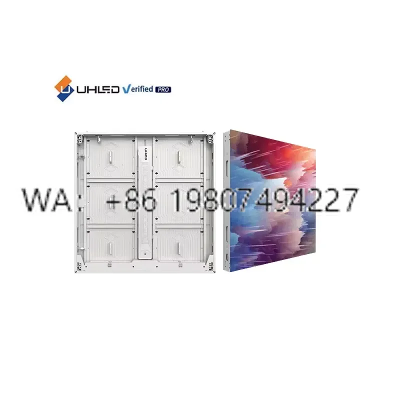 for UHLED Outdoor Waterproof P4mm LED Display Panel Fixed Advertising Screen Billboard Weatherproof Outdoor LED Screen