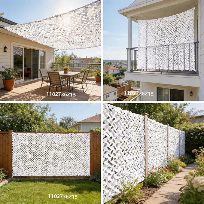 Military Camouflage Net Hunting Camouflage Net Garden Gazebo Net Car Awning White Green Black Jungle Desert Color