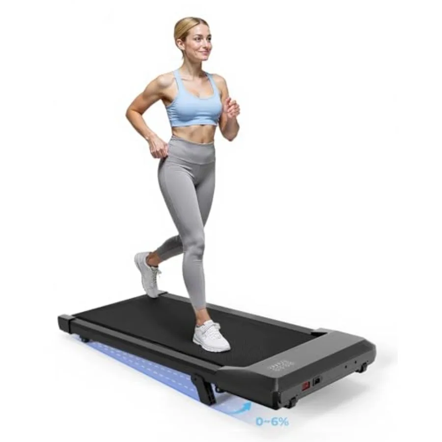 

Walking Pad Under Desk Treadmill 3 in 1 Portable Treadmill with Remote Control LED Display 2.5 HP Quiet Walking Jogging Machine