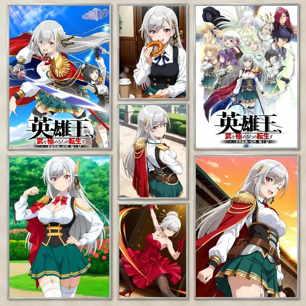 Fantasy Anime R-Reborn to Master the Blade Poster Self-Adhesive Wall Art HD Print For Dorm Teen Room Decor Gift