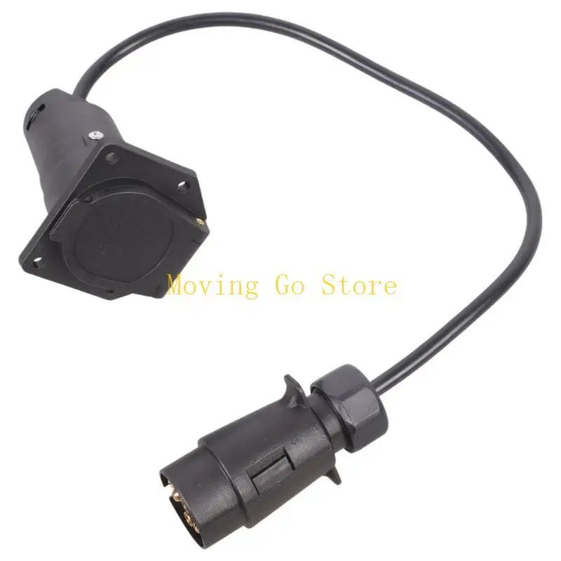 

B5XD Quick Connection Trailer Wiring Converter 5 And 7 Pin Double Head 60cm Cable Suitable For International Vehicle Linkage