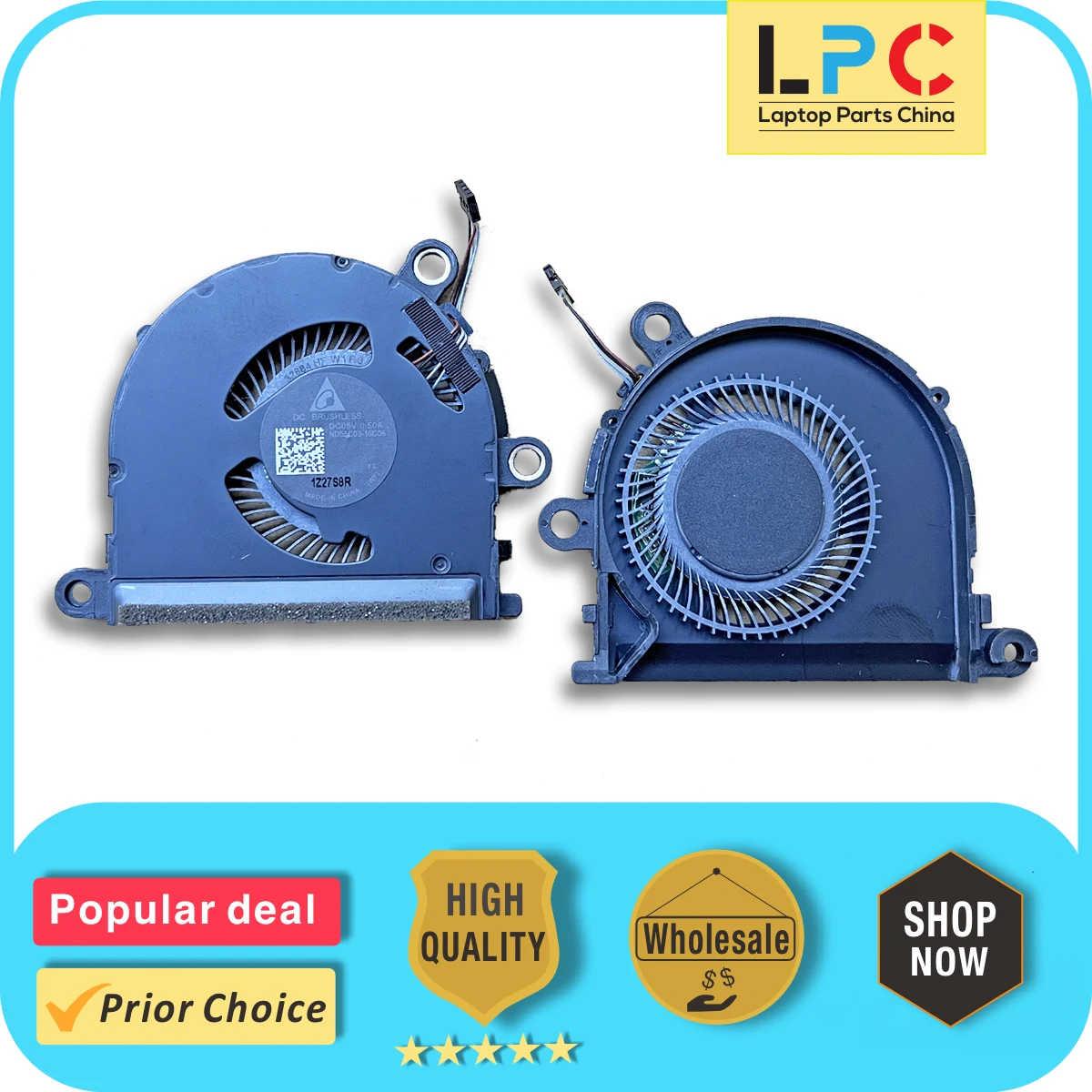 For HP Spectre x360 13-AW CPU Cooling Fan ND55C03-19C06 New Original Laptop Cooler Radiator Heat Sink DC 5V 0.5A