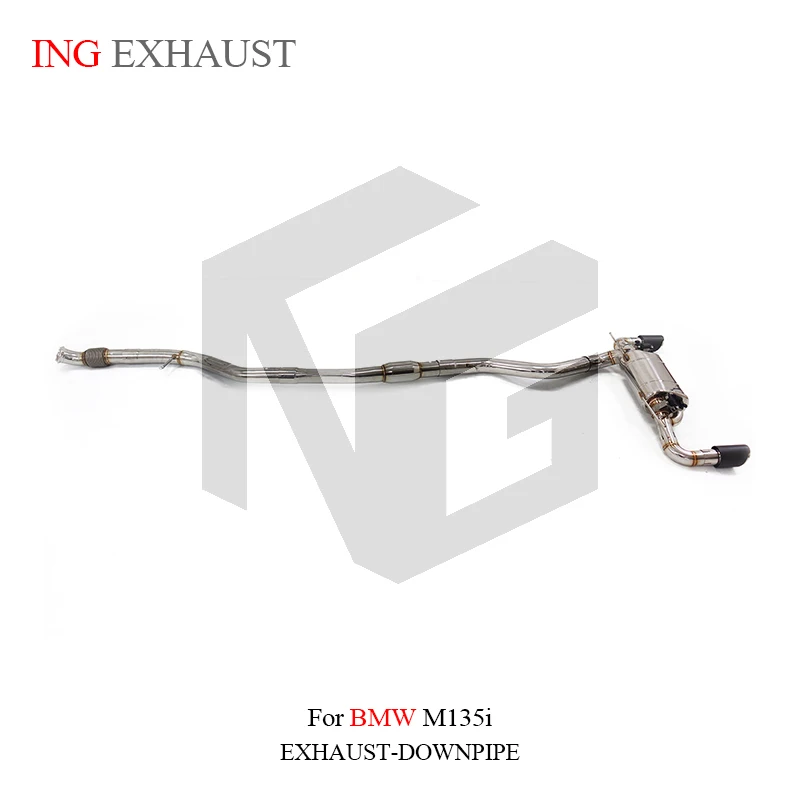 ING Exhaust Stainless steel 304 Catback for BMW M135i N55 up M2 F87 2.0T Car Electronic Control Remote Valve Performance System