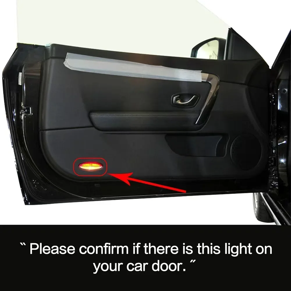 LED Car Door Lights Logo Projector Welcome Light 3D Shadow Projector for Renault Samsung QM6 SM5 SM6 SM7