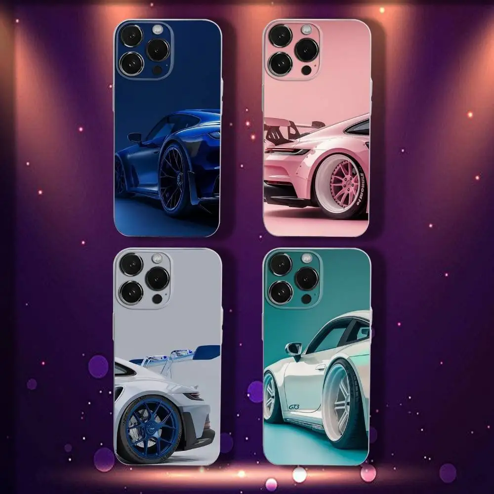

Sports G-Gt3 Car Phone Case For iPhone 17,16,15,14,13,12,11 Pro,Max,Plus,X,XS,XR,SE4,E Mini Transparent Soft Cover
