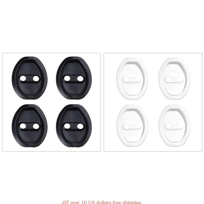 4Pcs Door Lock Sound Deadener Damper Soundproofing Quiet Buffer Car Part Damping Protector Cushion