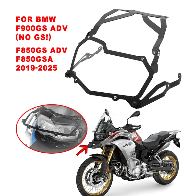 

F850GSA 2019-2025 Motorcycle Headlight Guard Protector Grille Grill Cover FOR BMW F900GS ADV F 900GS Adventure for F850GS Adv