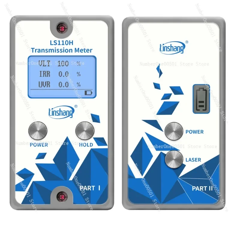

LS110H 1400nm ИК-тонировка окон, обнаружение пропускания света, разделенный тестер солнечной пленки, измеритель тонировки окон для автомобиля