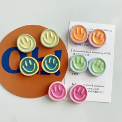 10Pcs cartoon round resin refrigerator magnets Nordic style personality home whiteboards decorate photo message boards