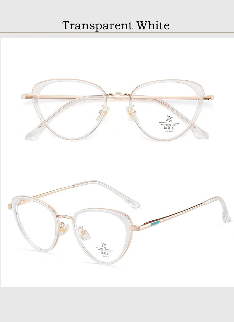 YIMARUILI Neue 2026 Trendige Legierung TR90 Brillengestell Retro Ultraleichte Optische Korrekturbrillenfassungen für Damen S11931 – Detail 20