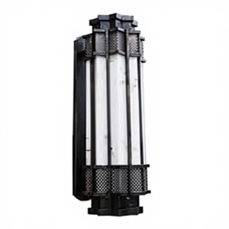 IP65 Waterproof Cylinder Outdoor Aluminum LED Wall Light Garden Decorative Lighting Fixture Wall-Mounted Sconces for Yard