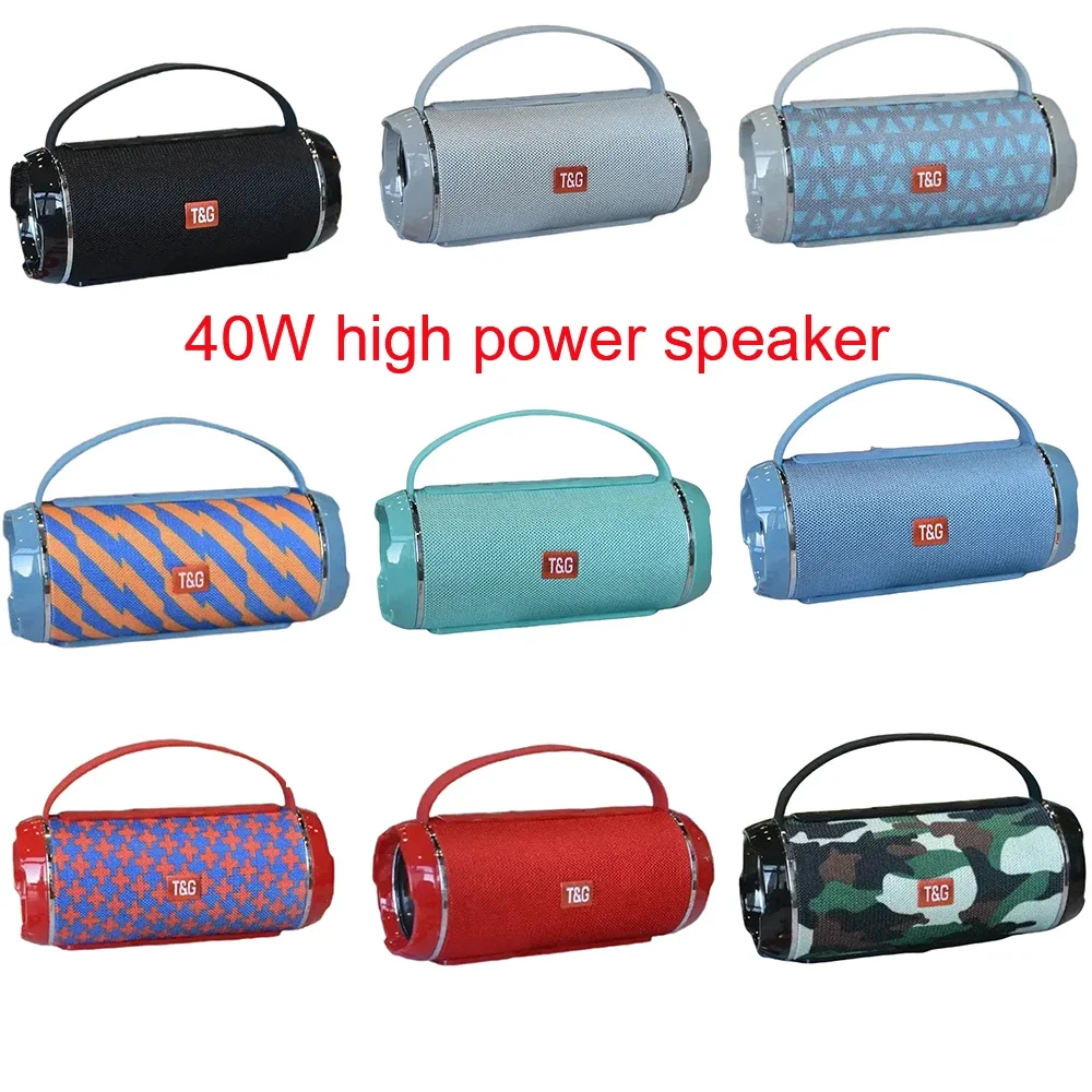 

For TG Classic Soundbar Wireless Bluetooth Speaker Portable Mini Card Outdoor Convenient Stereo Bass Wireless Speaker