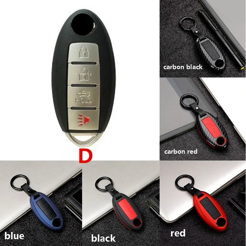 Auto Remote Key Case Cover Voor Nissan Rogue Xtrail T32 T31 Qashqai J11 J10 Kicks Tiida Pathfinder Murano Juke Versa Note Infiniti