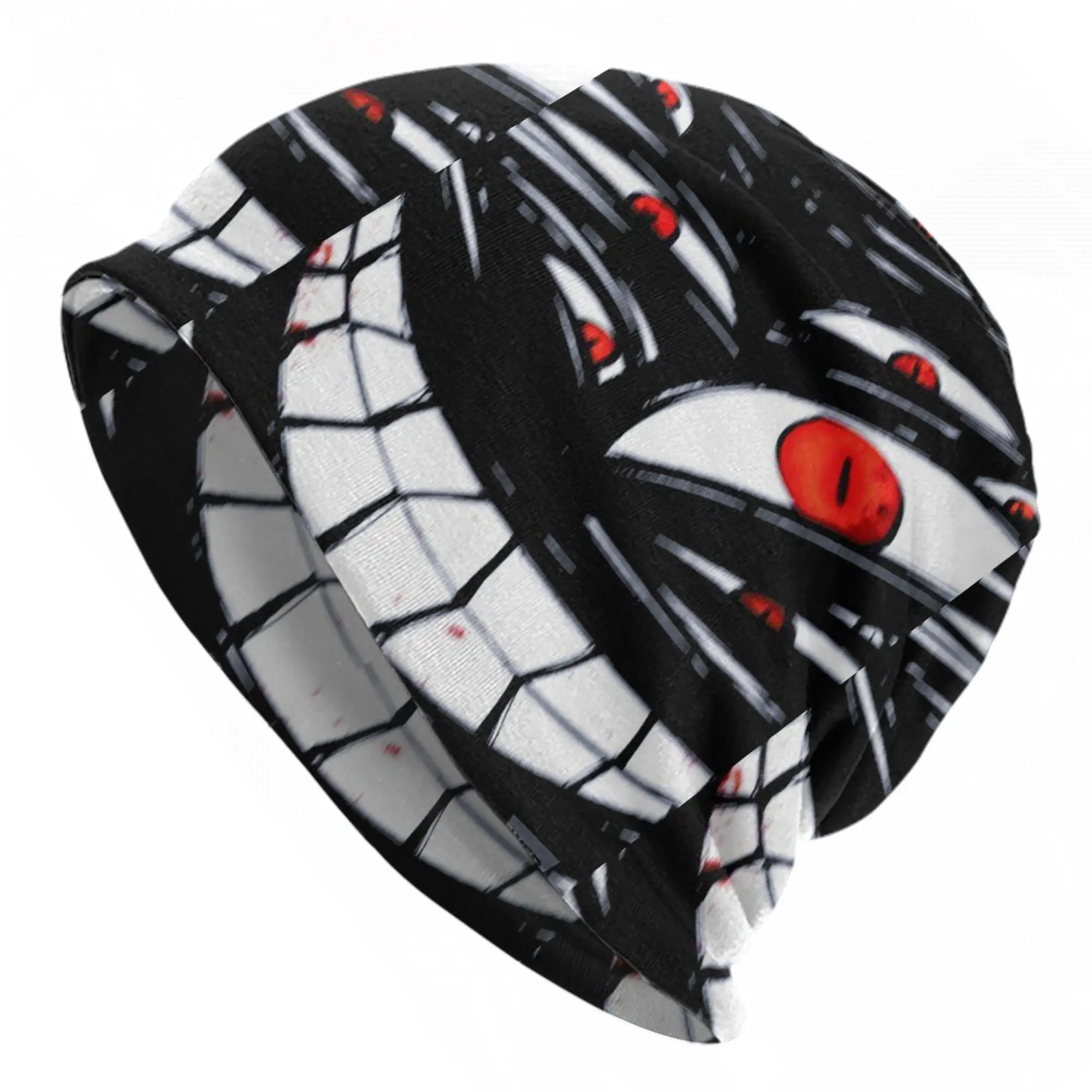 Bloody Eyeball Beanie Cap for Men Women Streetwear  Cooling Skull Cap Sweat Wicking for Cycling