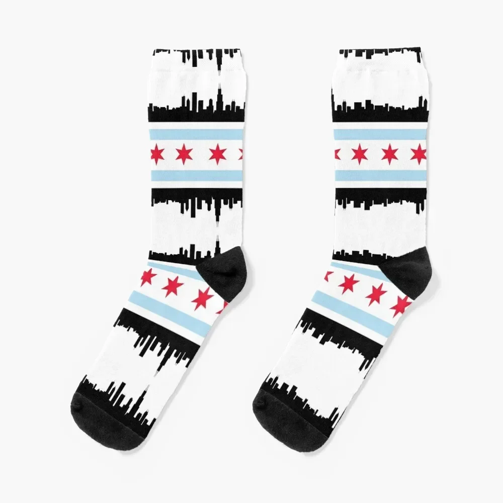 

Chicago Socks bright garter Men's crazy Boy Child Socks Women's