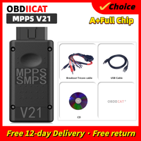 Newest MPPS V16 V18 V21 MAIN+TRICORE+MULTIBOOT MPPS V18 With Breakout Tricore Cable Car Tool Support Multi-Languages