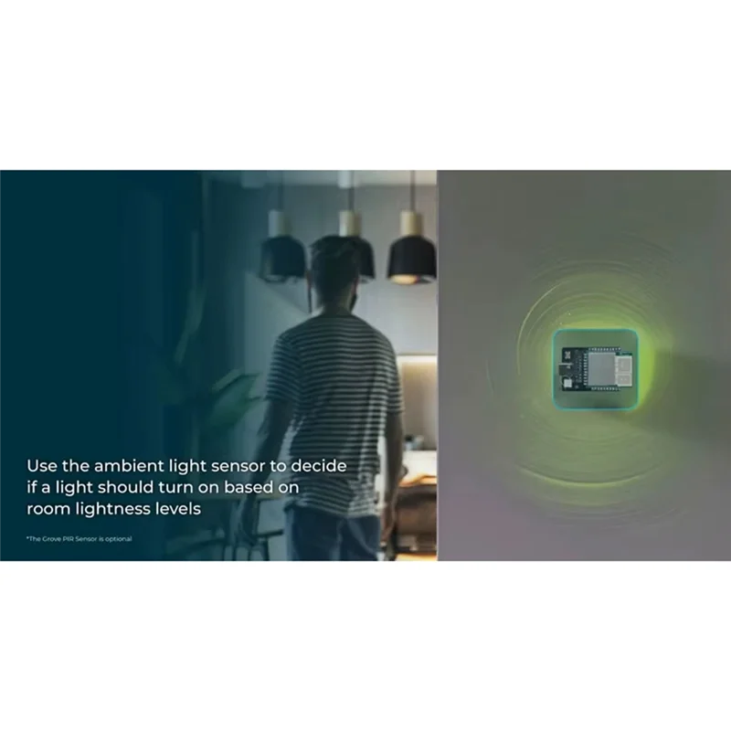 B24B XIAO ESP32 C6 60Ghz Mmwave Radar Breathing & Heartbeat Detection Sensor MR60BHA2 Esphome Home Assistant For Seeedstudio