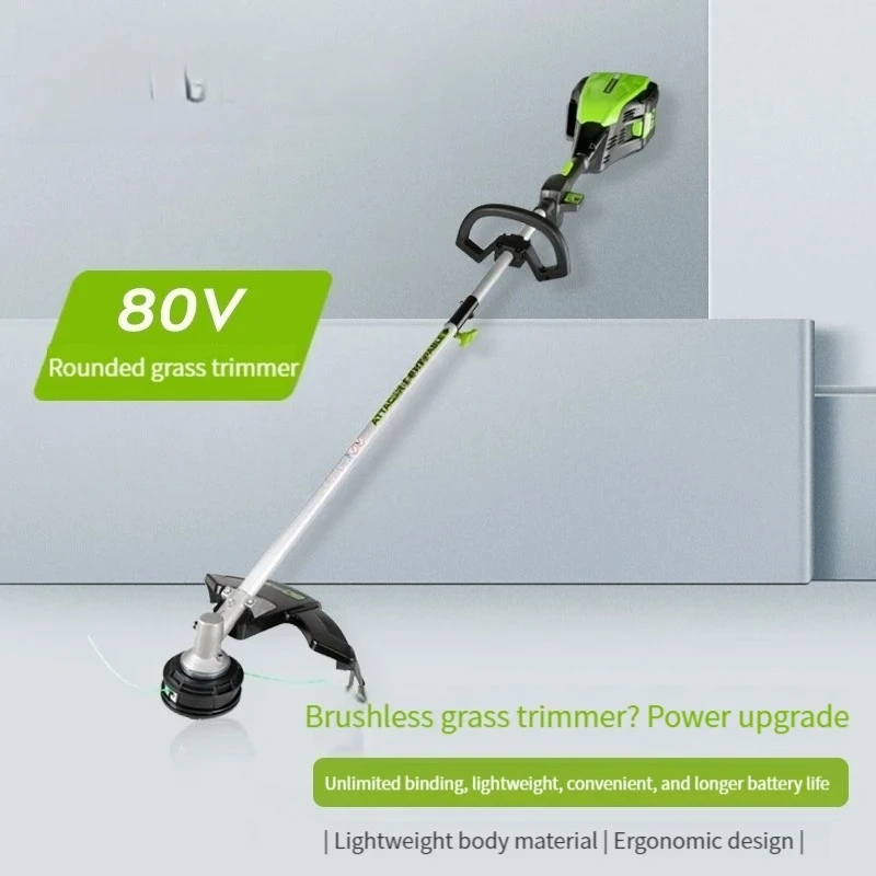 Handheld Lawn Mower Household Cordless Garden Trimmer Top Mount String Trimmer Grass Trimmer