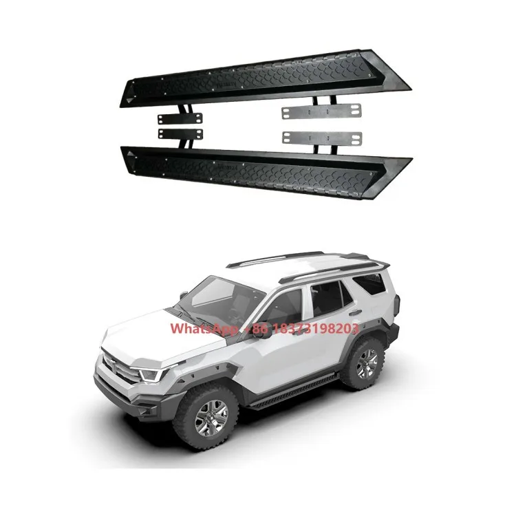 

MusixiA Off-Road Vehicle Accessories Wholesale Steel Running Board for Great Wall Tank 400 4x4 Car Scales Side Step