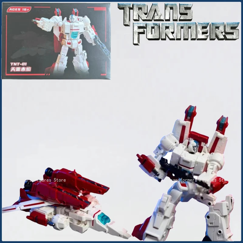 In Voorraad Transformator TNT Transformer TNT-01 Skyfire Verjaardagscadeau Model Figuur Ornamenten Mobiele Gemonteerd Speelgoed Anime Prototype