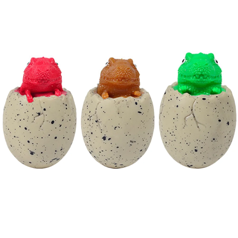 3 Pcs Toys Interesting Squeeze Office Accessories Decompression Cute Adorable Wear-resistant Supplies