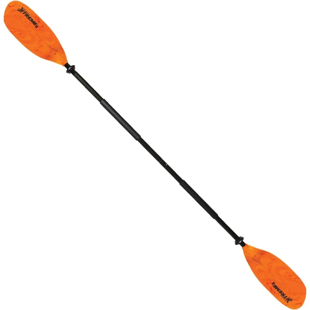 Xtreme 2 Kayak Paddle, 96” - Fiberglass Reinforced Nylon Blades, 2-Piece Construction - Great for Sport, Sea, Whitewater