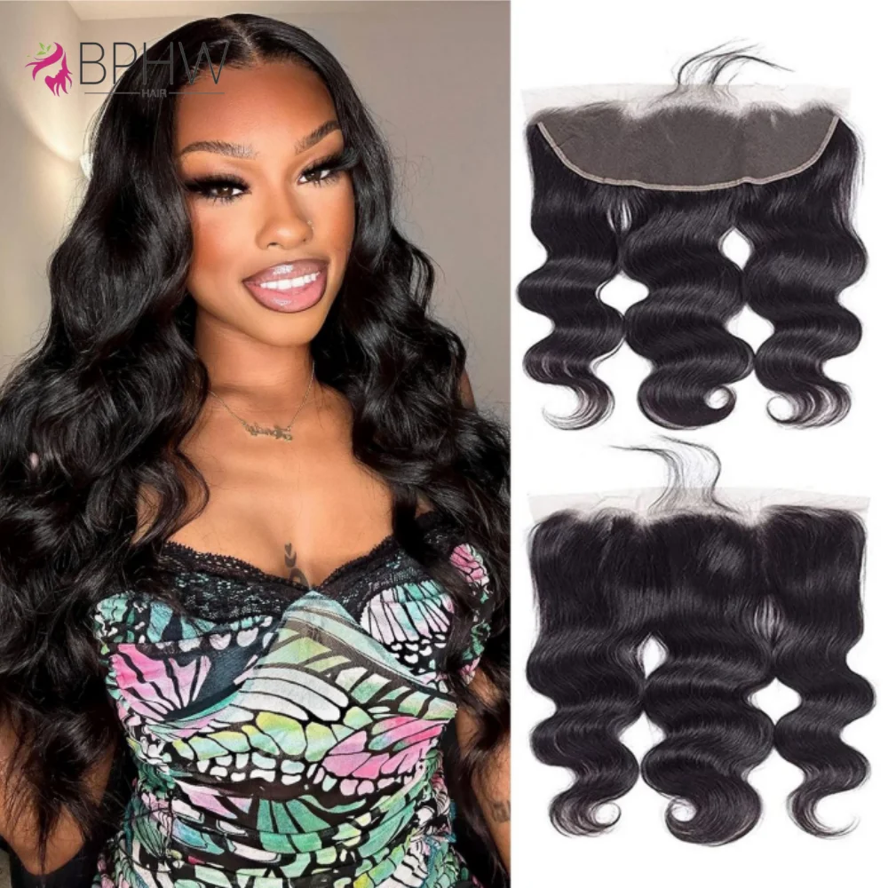 

Наращивание волос Body Wave, фронтал 13x4 с прозрачной швейцарской сеткой, закрытие 4x4, предварительно вычесанные, бразильские волосы Remy, распродажа, BPHW Hair