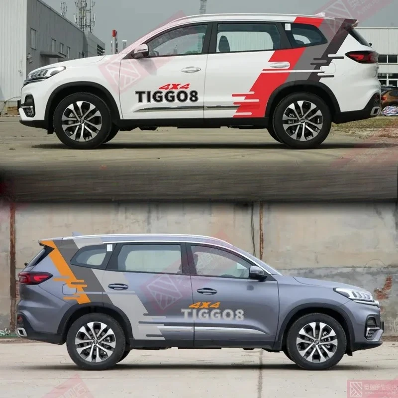 

Виниловые наклейки для автомобиля Chery Tiggo8 Pro, изготовленные на заказ, для модификации, спортивные наклейки на заказ