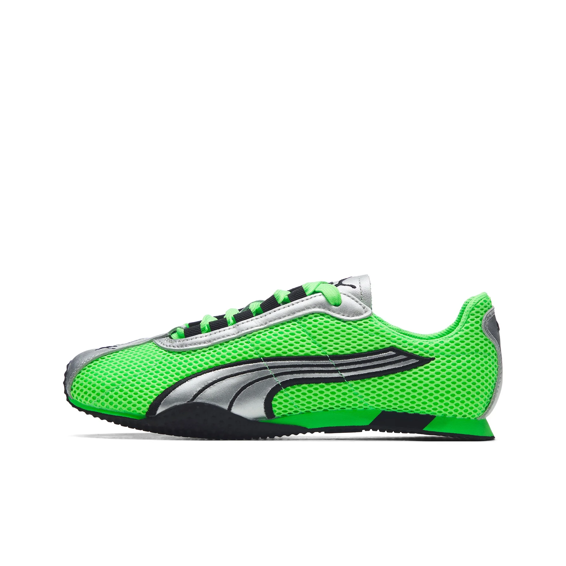PUMA H Street Abrasion Resistant Low top Casual Shoes Unisex Silver Glow Green 403692-01