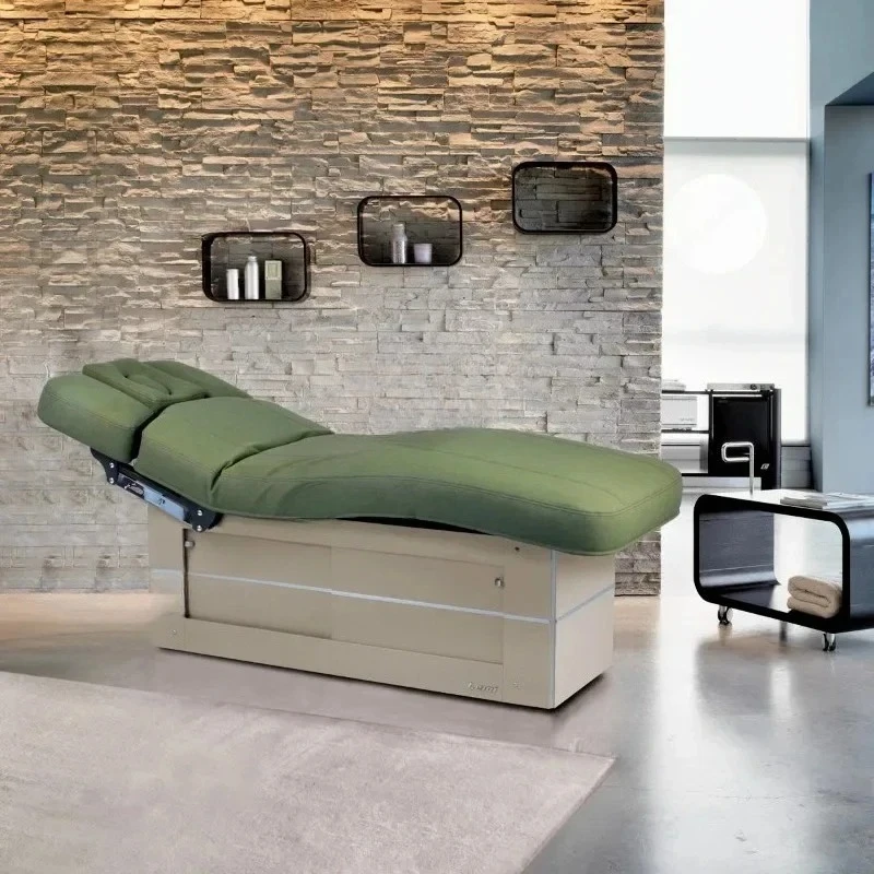 Luxurious Multifunctional Electric 4 Motor Beauty Massage Facial Bed with Customized Color LOGO for Beauty Salon