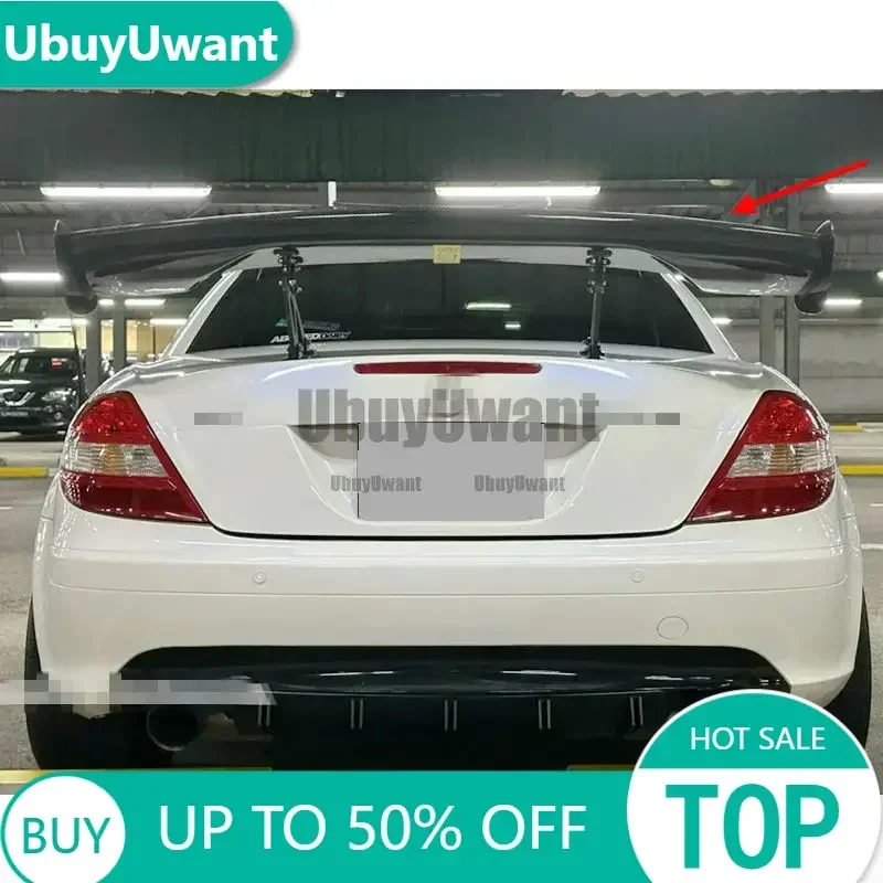For R171 R172 ABS Plastic Unpainted Rear Spoiler Wing for Benz SLK Class 2006- 2013 SLK200 SLK280 SLK300 SLK350