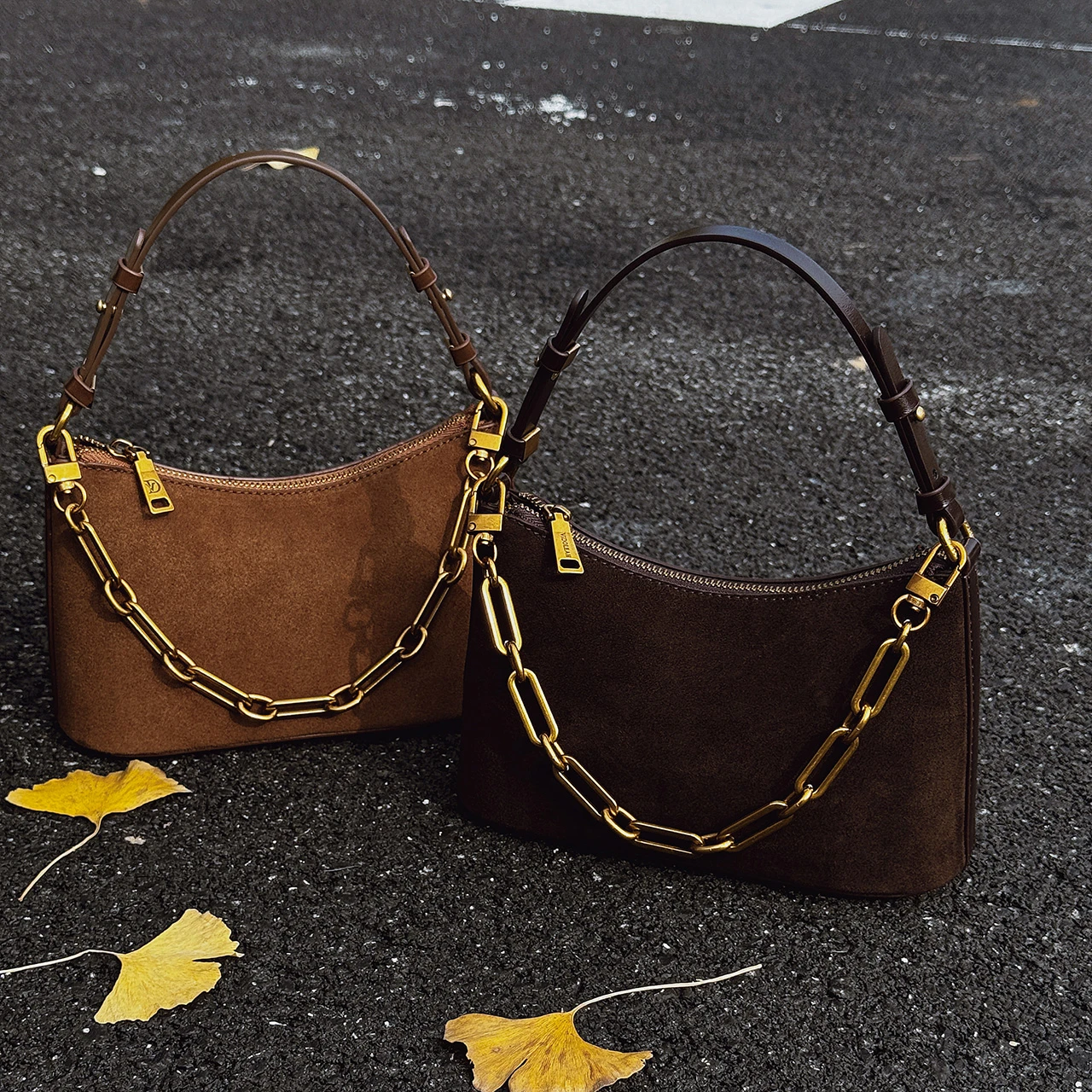 

Fashion Elegant Lady Clutch Bag Chain Handbag Vintage Faux Suede Crossbody Shoulder Bag For Women Brand Commute Tote Small Purse