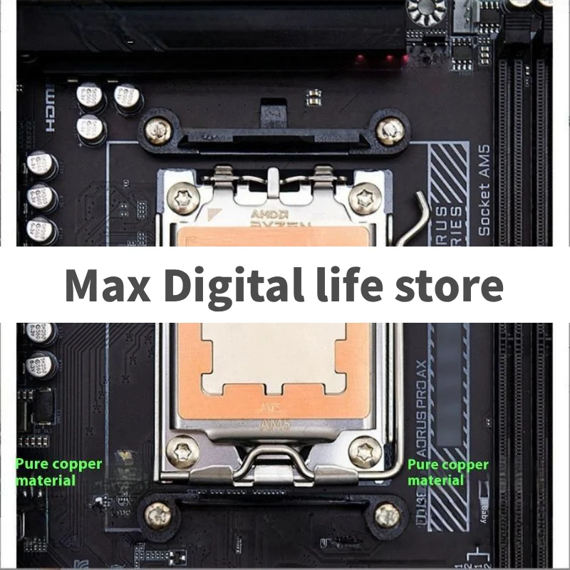 

1Pcs AM5 Thermal Pastes Guard Contacts Frame For 7950X 7900X 7700X 7600X AM5 CPU Cooling Pad