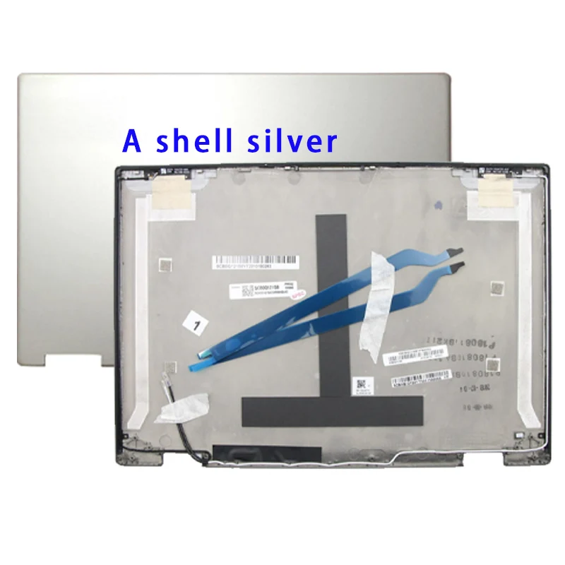 Suitable for YOGA 720-12 720-12IKB laptop LCD screen back cover, front panel, palm rest, bottom shell, keyboard, silver gray