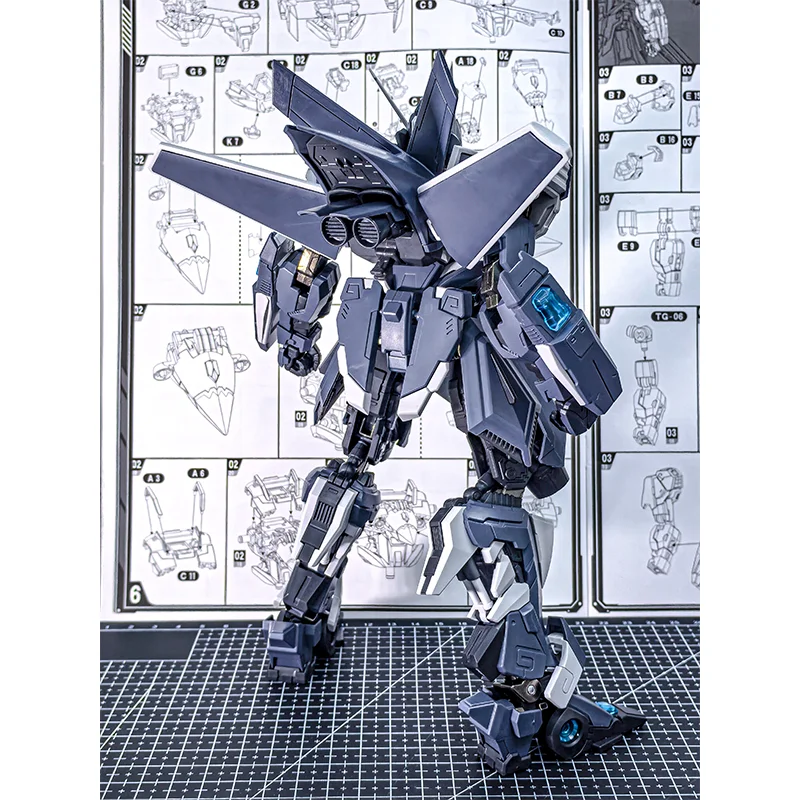 Em estoque original xws cang wei j20 J-20 montagem modelo kit figura de ação robô mecha modelo plástico hobby brinquedo presente