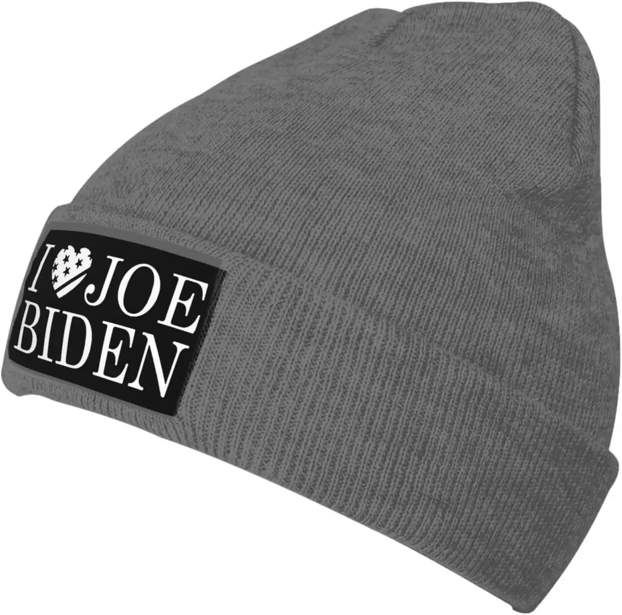 I Love Joe Biden,Pro Biden Hat Black Winter Knit Warm Beanie Fashion Ski Skull Cap for Men Women