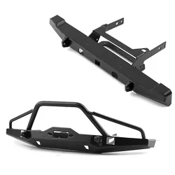 Metal Front and Rear Bumper for Traxxas TRX4 Axial SCX10 LCG Chassis 1/10 RC Crawler Car Upgrade Parts Accessories