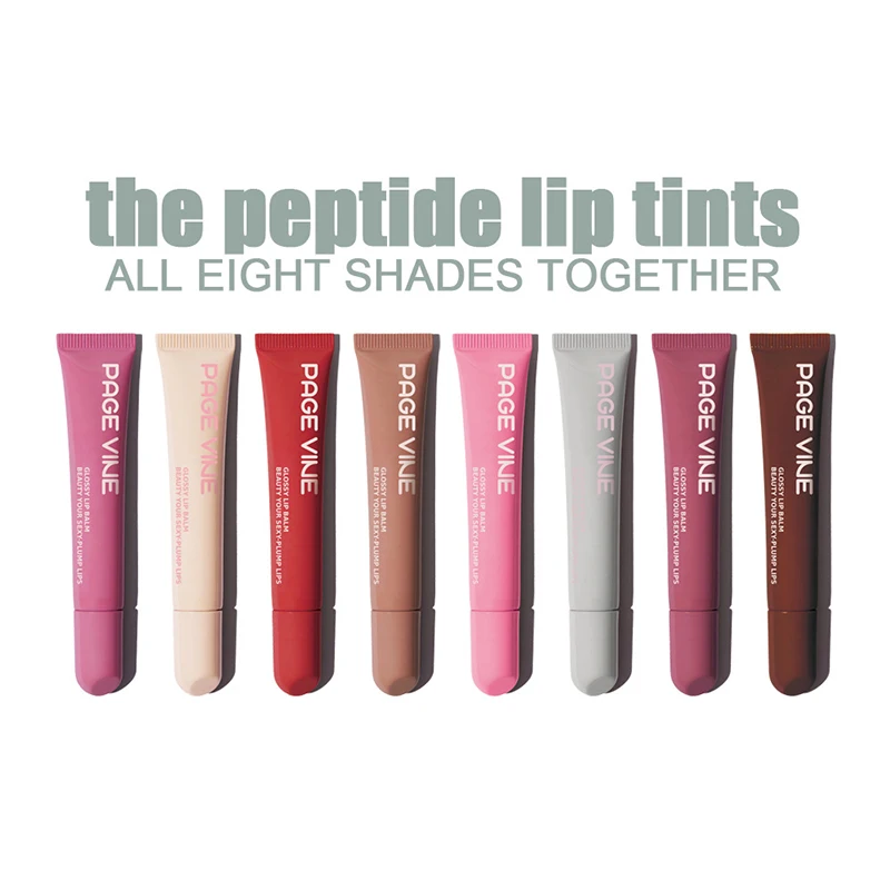 Handyhülle, Lipgloss, langlebig, feuchtigkeitsspendender Lippenstift, transparente Farbe, Lippenglasur, Kosmetik, geeignet für Handyhülle, 8 Farben