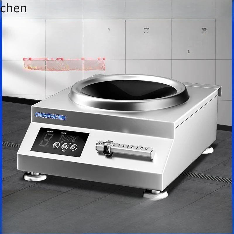 HXL Commercial Induction Cooker Desktop Restaurant Hotel High Power Concave Cooker