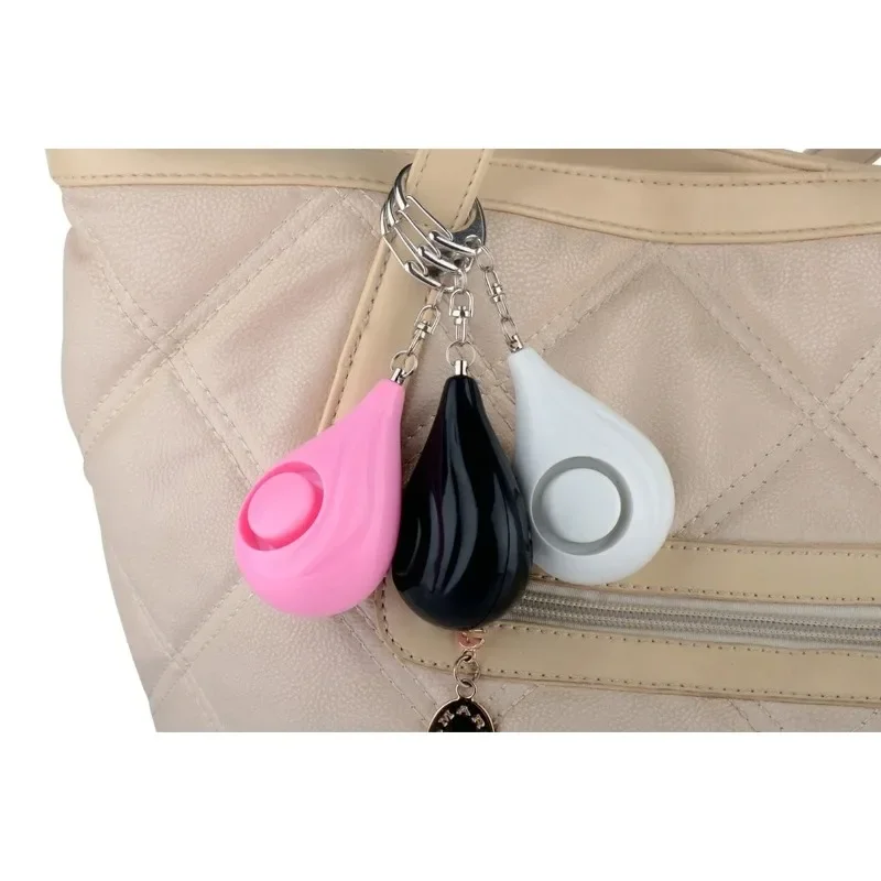 

Water Drop Personal Anti-wolf Artifact Portable Bag Alarm Explosion Ladies Anti-wolf Alarm Self Defense Keychain Alarm