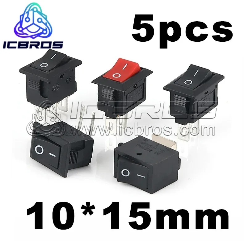 

Кнопка питания 10*15 мм, тип корабля, клавишный переключатель, 3 ножки, 2 передачи, черный, белый и красный