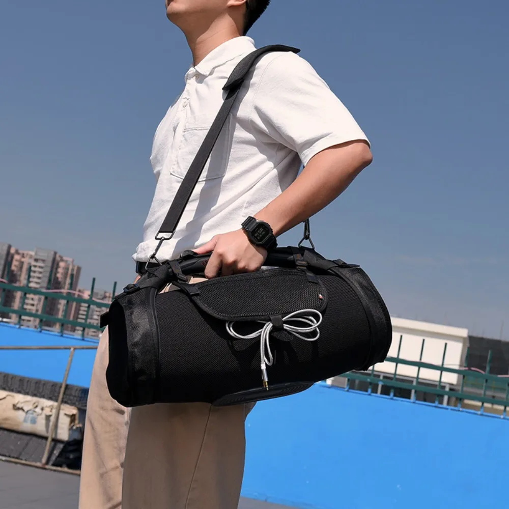 Nylon Storage Carrying Case Black Shoulder Strap Bag Protective Speaker Bag for For JBL Boombox 1/2/3 generation speakers