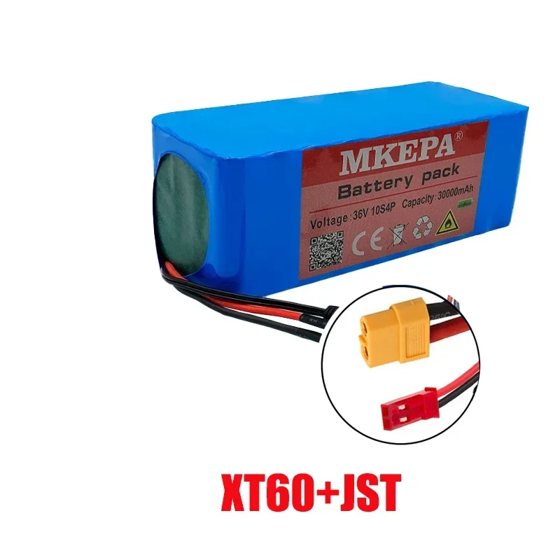 36V 42V 10S4P 30Ah 18650 moc 250W-500W oryginalna bateria litowa do elektrycznego skutera samochodowego pas 30A BMS