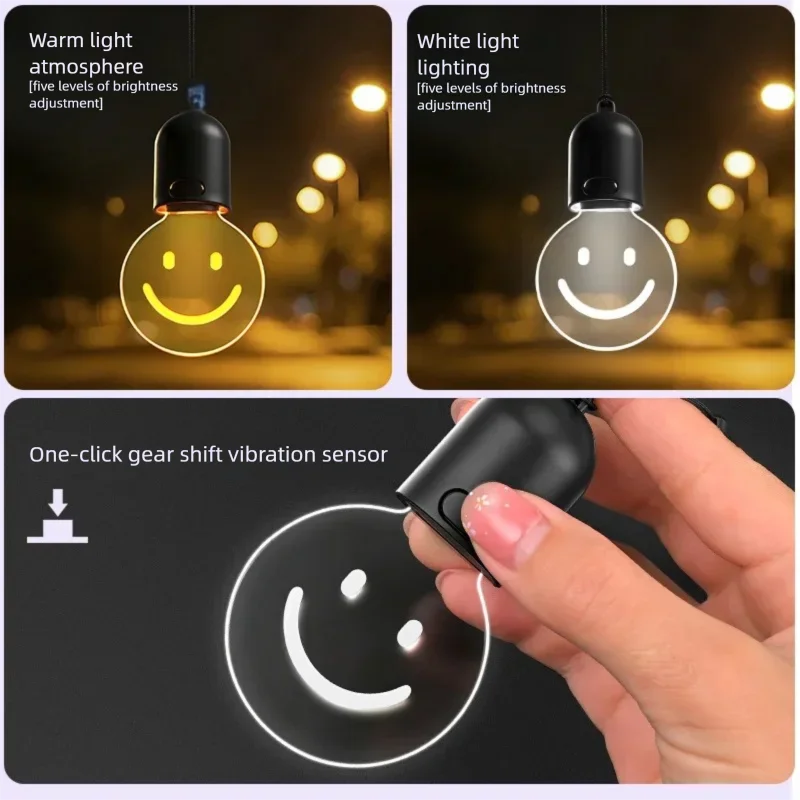 Ornamento Retro LED para Carro com Lâmpada Pequena e 4 Modos de Luz, Iluminação Ambiente Interior para Uso Diário e Viagens Longas, Decoração Automotiva