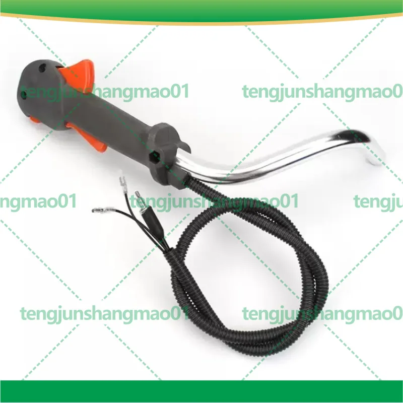 For Husqvarna 543RS Side Mount Brush Cutter Throttle Control Handle With Throttle Cable Replacement Parts