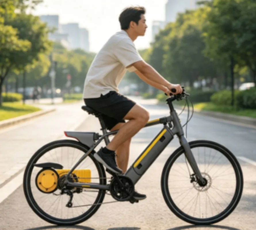 Portable Electric Power‑assist Accessory Bicycle Pedal Boost Kit For Daily Commute Cycling Retrofit