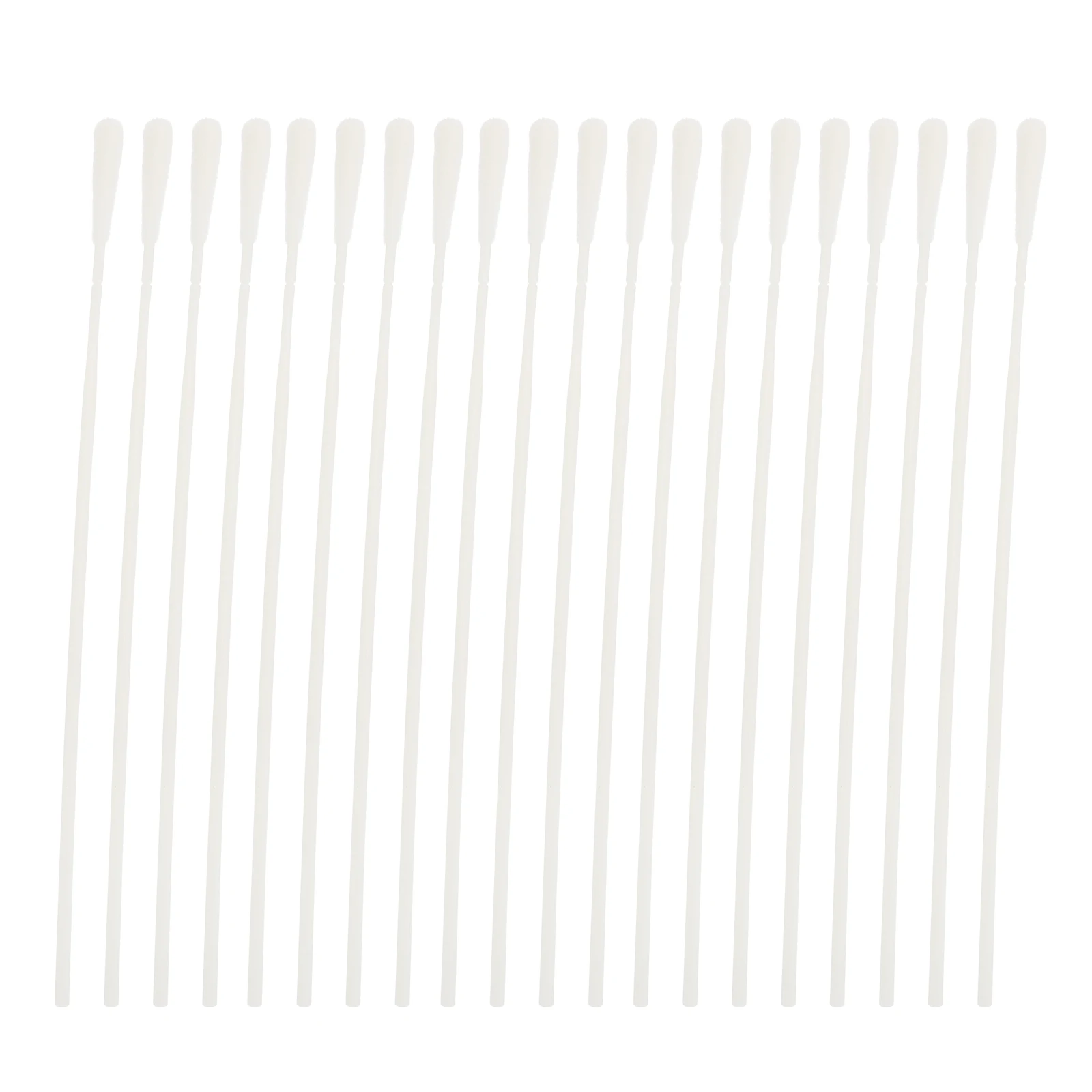 20 قطعة مسحات الحلق المتاح نهاية واحدة أخذ العينات العصي الاستخدام عن طريق الفم عينة جمع مسحات اختبار البلعوم مختبرات عيادات