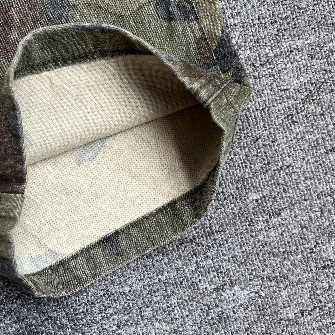 Amerikaanse Retro Houtkap Camouflage Casual Broek Voor Mannen Lente Herfst Losse Rechte Gewassen Vintage High Street Werkkleding Broek