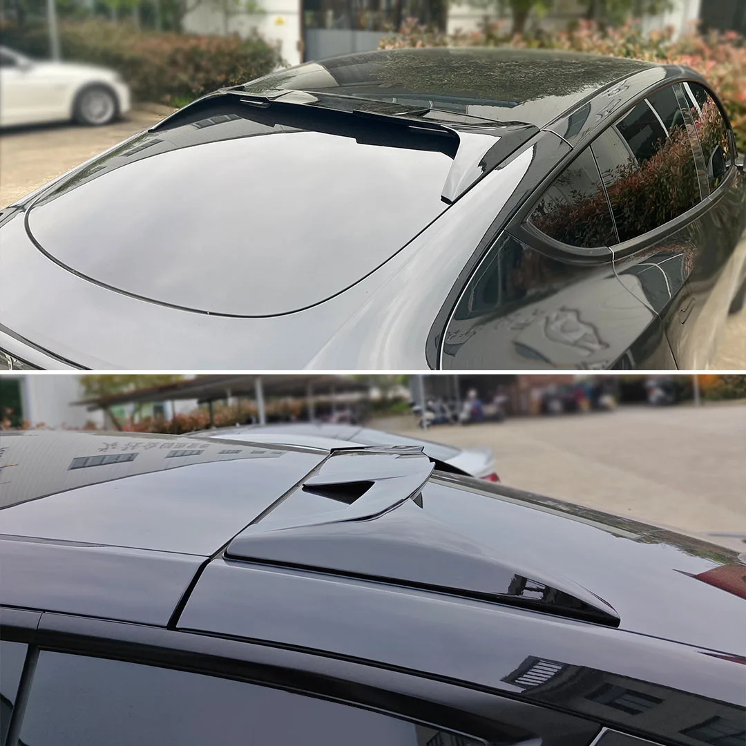 Rear Roof Air Dam Deflector Trunk Spoiler Wing Boot Lip Tuning For Tesla Model 3 Model Y 2016-2024 Modification